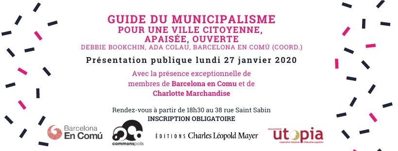 Guía del Municipalismo - Presentación pública en París